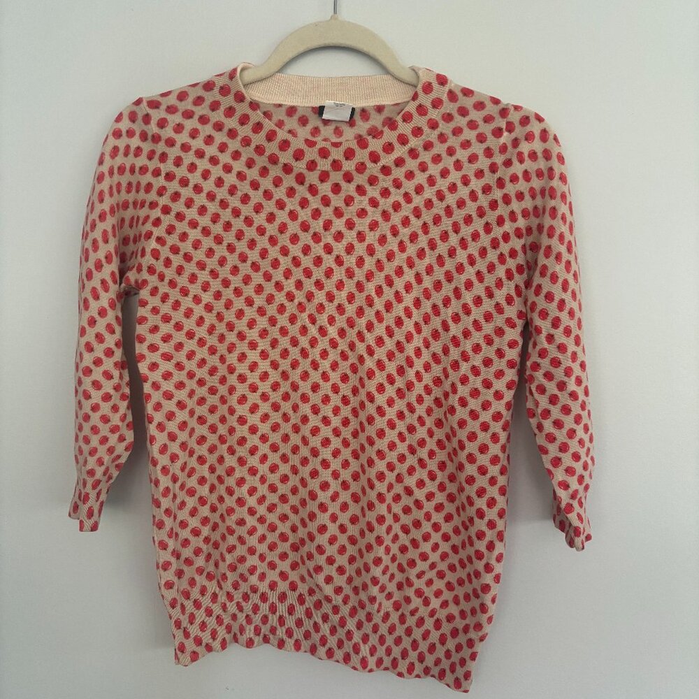 J. Crew Merino Wool Apple Sweater Size Medium
